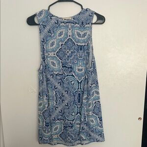 Show Me Your Mumu Blue Paisley Shift Dress